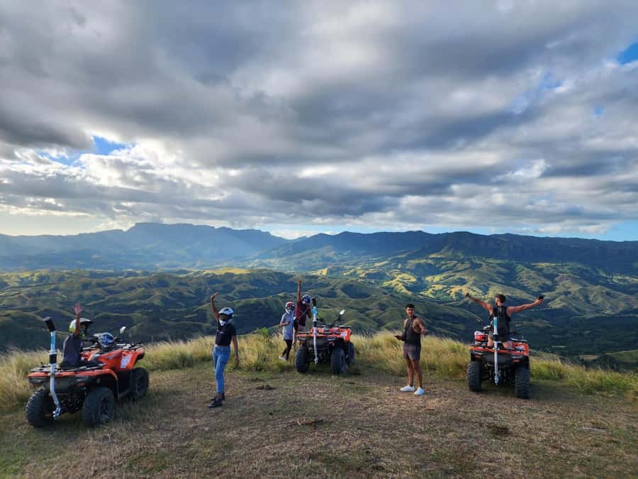 ATV Quad Bike Adventure Tour (Free Lunch) - Sleeping Giant Garden and Sabeto Mud Pools