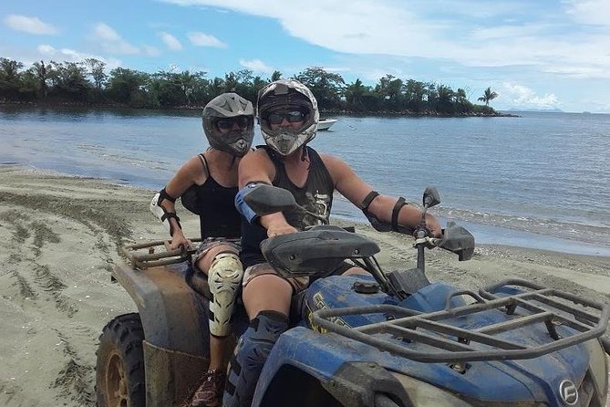 ATV Quad Bike Adventure Tour to Remote Village and School (Departs Nadi) - Five minutes on Wailoaloa Beach