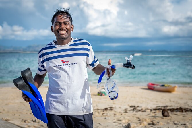 Captain Cook Cruises Fiji - Island and Reef Day Cruise - BBQ lunch, drinks, and the value of the package