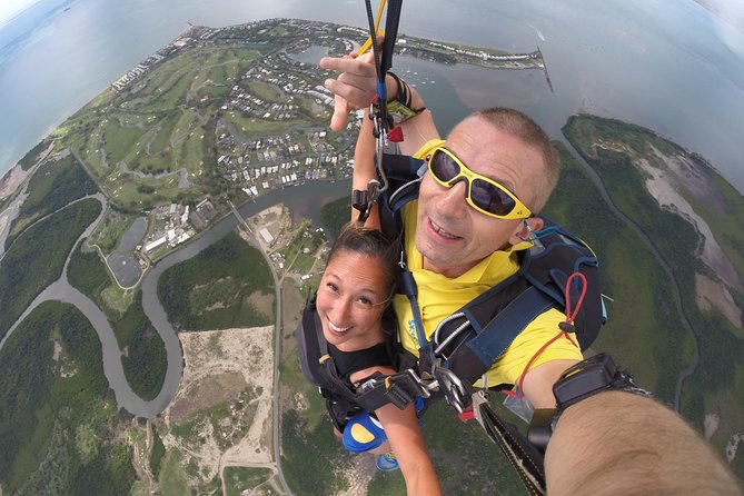 Extreme 12000ft Tandem Jump (45 seconds free fall) - Choosing the right altitude and departure time