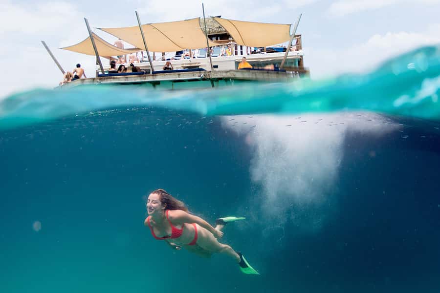 Fiji: Cloud 9 Floating Platform & Water Sports Adventure - The boat from Port Denarau takes about 60 minutes