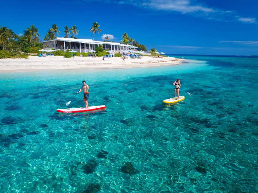 Fiji: Malamala Beach Club Half-Day Trip - The catamaran crossing to Malamala Island