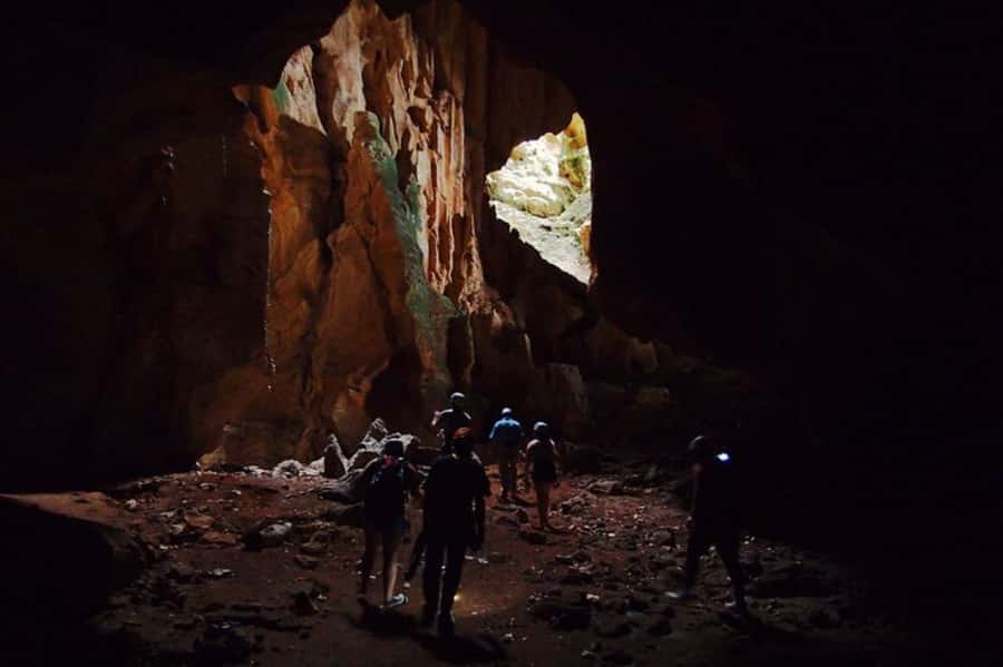 Fiji: Zipline Adventure and Cave Exploration - Down the mountain into rain trees and limestone