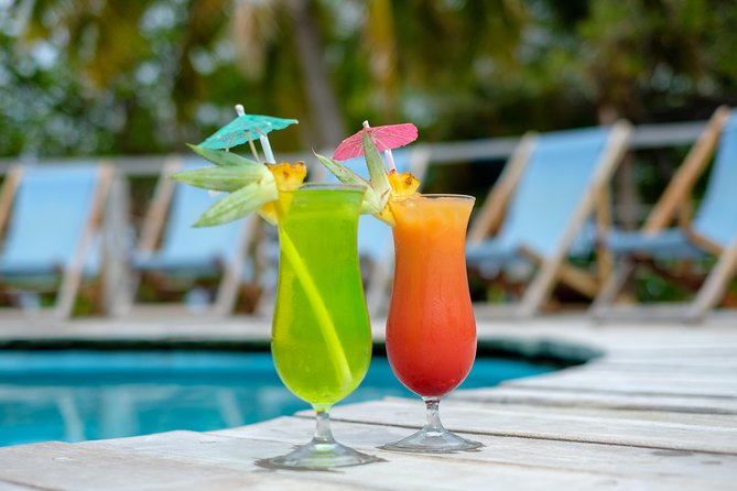 Full Day South Sea Island with Lunch & Drinks - The saltwater pool and the small beach