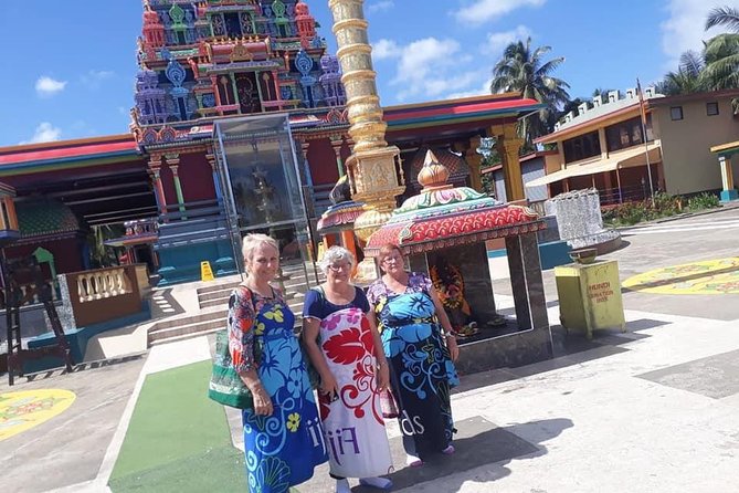 Garden Of Sleeping Giant ,Mudpool &Temple Tour From Coral Coast - Starting with Fiji’s colorful Hindu temple