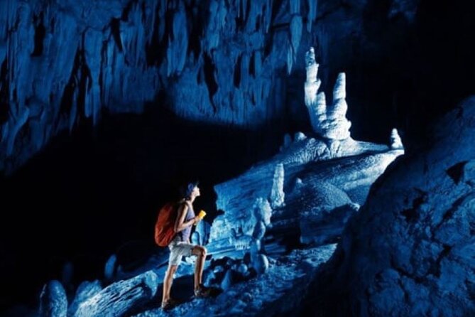 Largest Zipline in South Pacific & Cave Exploration Coral Coast - The limestone cave walk and lunch stop