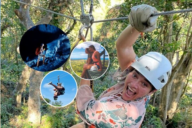 Largest Zipline in South Pacific & Cave Exploration Coral Coast - Sixteen lines through three ecosystems