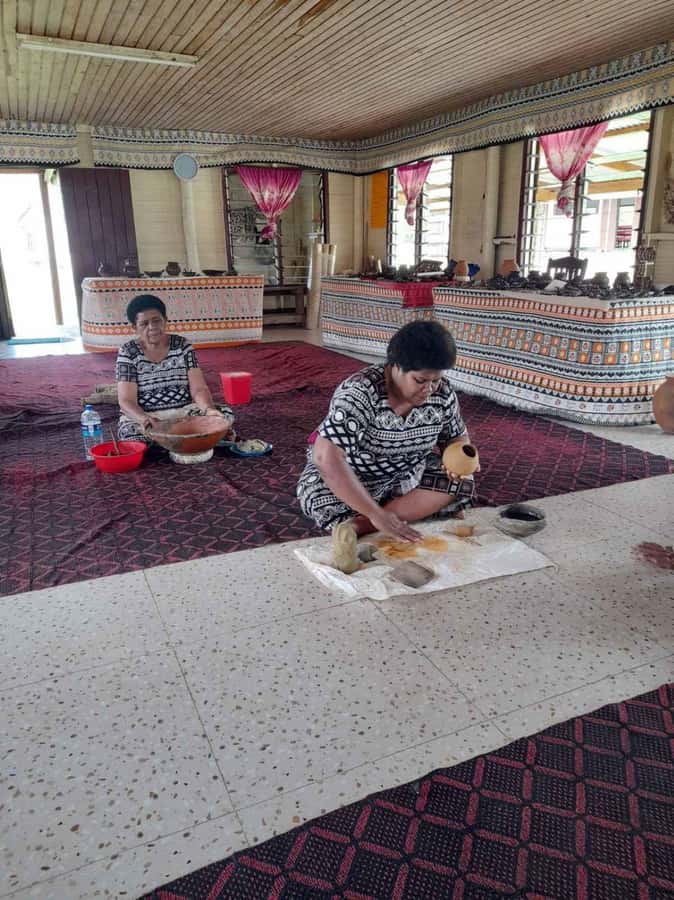 Lawai Pottery Village & Natadola Beach Kava Ceremony & Meke - Lunch and the extra-cost choices