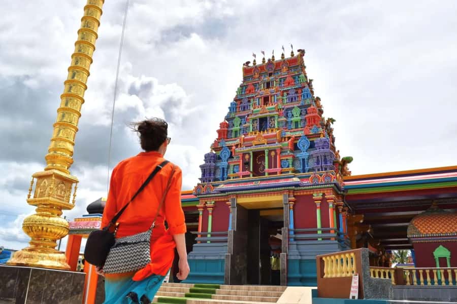 Nadi: Garden Village Hot Spring & Temple Highlights Tour - Sri Siva Subramaniya Temple: a short visit with major color