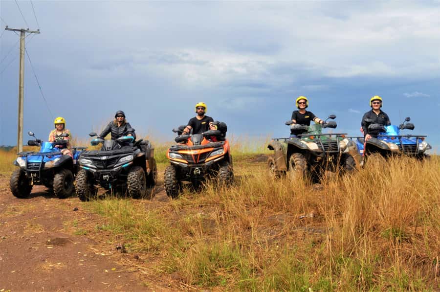 Nadi: Quad Bike ATV Off-Road Adventure Tour with Transfers - Climbing into the pine forest hills