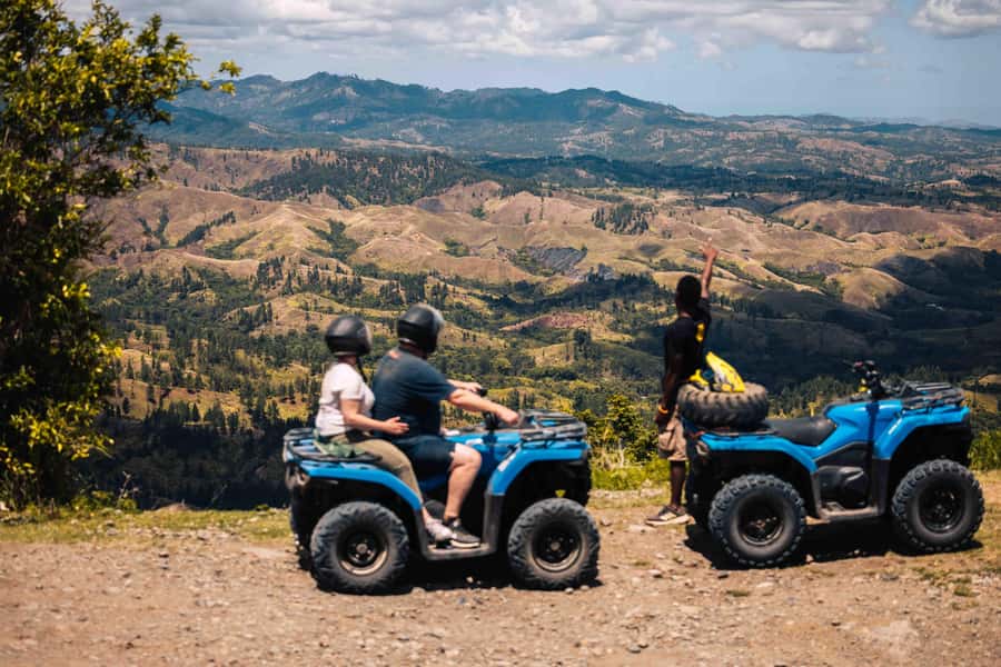 Nadi: Quad Bike ATV Off-Road Adventure Tour with Transfers - The Mamanuca Islands viewpoint