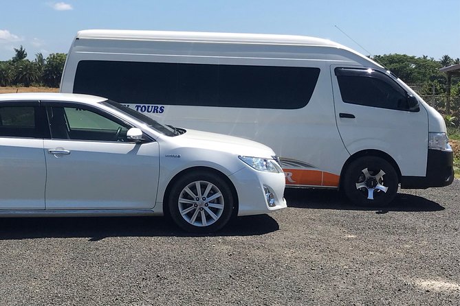 Private Departure Transfer :Shangri La Fijian Resort to Nadi Airport or Denarau - Meeting your driver at the resort