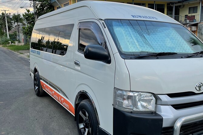 Private Transfer :Nadi Airport to Hotels (CFC APPROVED) - Timing from 20 minutes to 1 hour 30 minutes