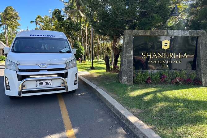 Private Transfer :Nadi Airport to Shangri-La Fijian Resort Yanuca - What the Ride Feels Like