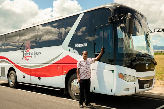 Shared Shuttle Arrival Transfer - Nadi Airport/ Port to Hotel - A Shell Lei and a Clear Airport Meeting Point