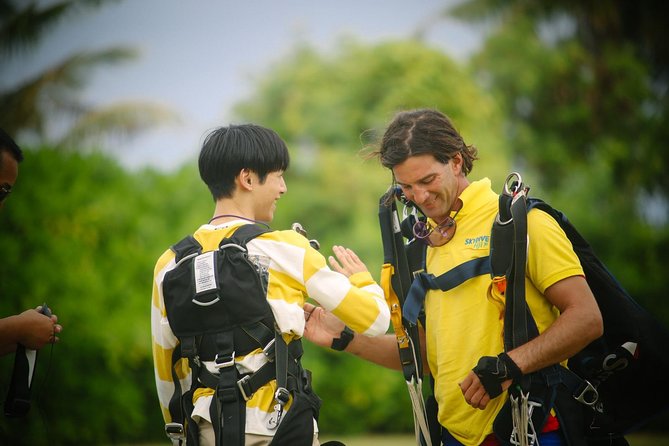 Skydive Fiji Legend 13000ft Tandem Jump (60 seconds free fall) - Pickup, meeting point, and timing advice