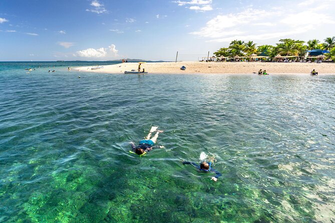 South Sea Island Combo Trip with Lunch & Drinks - Snorkeling, the coral viewer, and free water sports