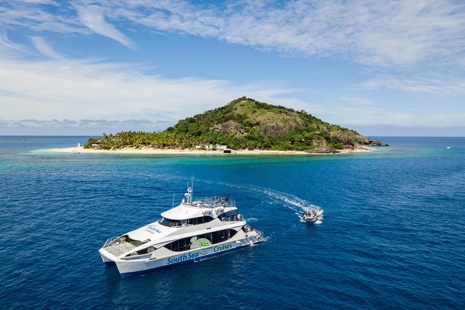 Yasawa Islands Explorer Cruise with Lunch - Leaving Port Denarau on the morning catamaran