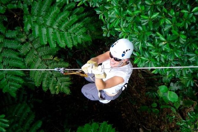 Zip line Fiji ex Fiji Marriot w/private transfer dropoff Nadi Airport or resort - Six lines on the climb through Momi’s caves and canyons